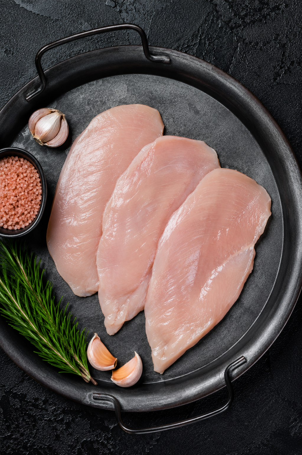 Chicken Breasts, Thinned (3 pack)